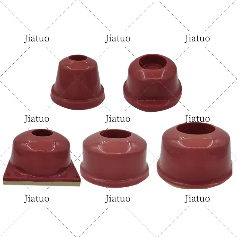 Round Rubber Pad with Hole for Printing Machine Production Date Logo Printer Machinery Oil Stamping Printer Silicone Pad