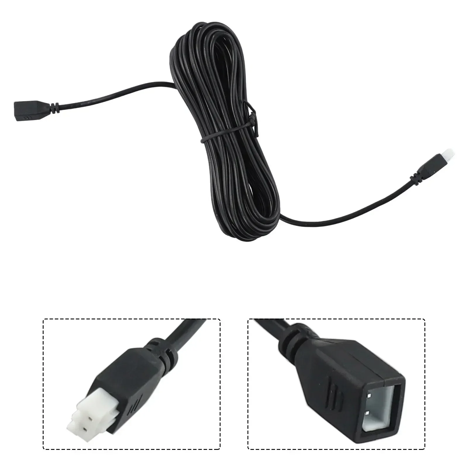 

1pcs Car 4M 2 Pin Extension Cables Cord For Car Reverse Parking Sensors Waterproof Reverse Extend Cables For Parking Sensors