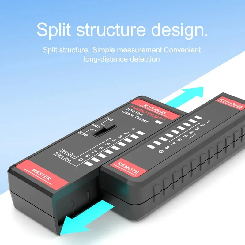 Telephone Line Tester HABOTEST HT812A Network Cable Tester