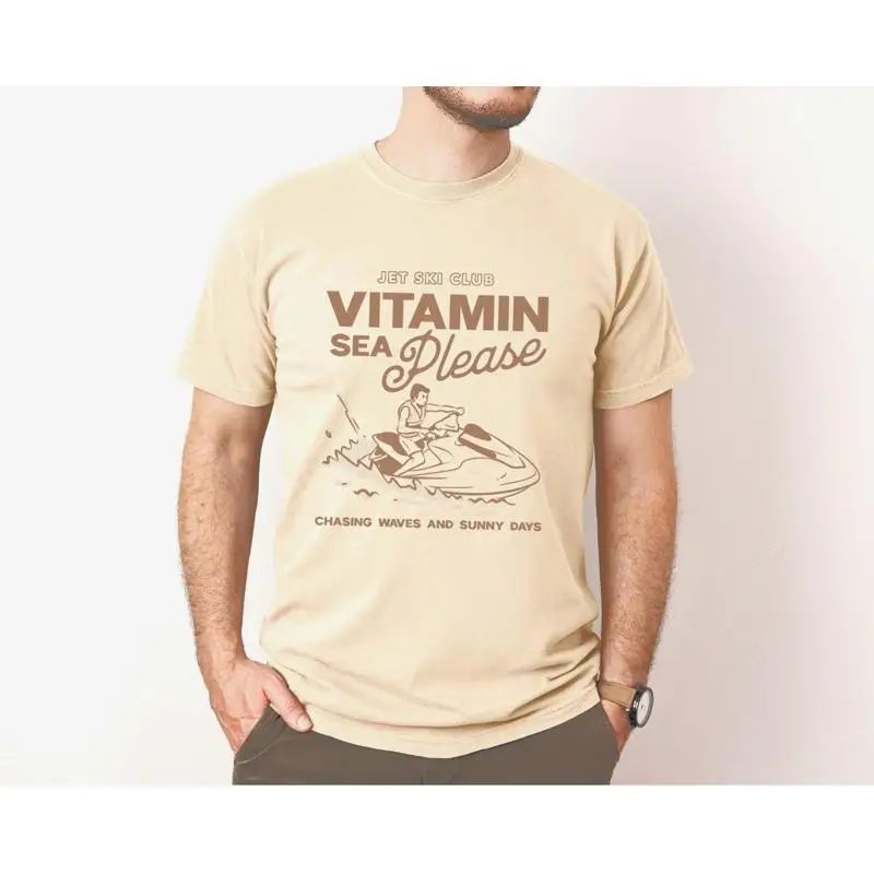 Jet Ski Vitamin Sea Lake Weekend T-Shirt