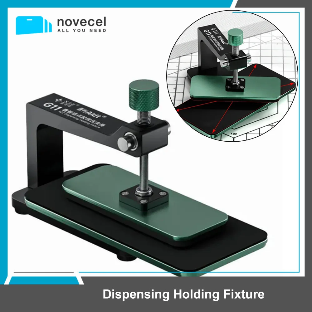 XZZ G11 360° Rotate Glue Filling Pressure Retaining Platform For Mobile Phone LCD Screen Back Cover Clamp Fixing Repair