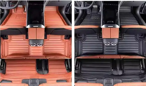 Custom car floor mats for Mercedes Benz GLE 300d 350 400 450 580 7 seats V167 W167 2025-2020 High quality waterproof carpets