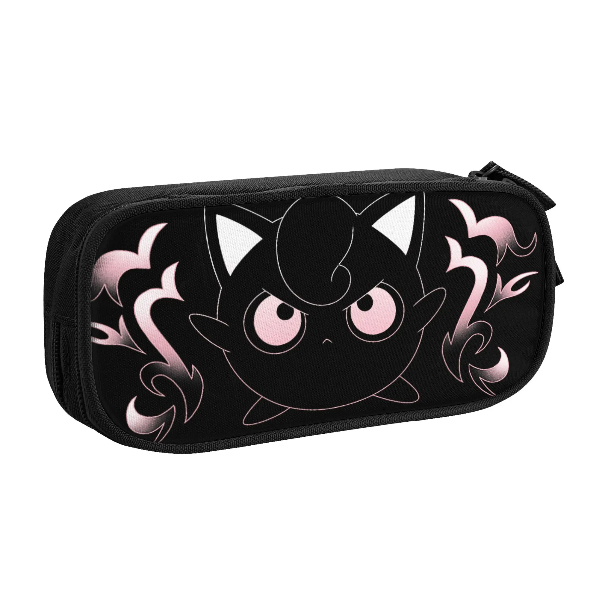 Large Capacity Bags for Child Cartoon Pokemon   Jigglypuff   Metal  School Pencil Bag for Boys Gilrs Kids