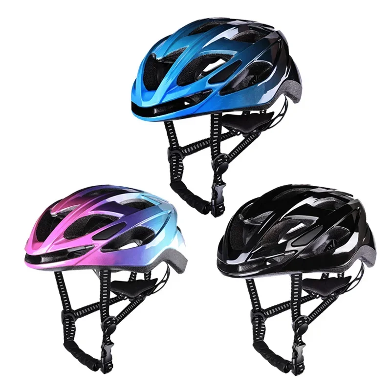 AliExpress NONE Bicycle Helmet Men Women Integrally-Molded Ultralight Outdoor Cycling Helmet Adjustable MTB Road Helmet Accessory 19 Air vents