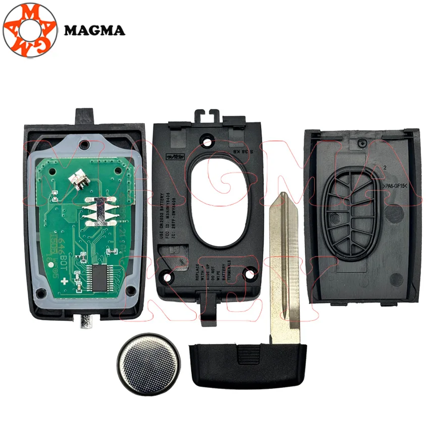MAGMA 267F-5WY8406 لينكولن MKS MKT فورد توروس 2009 2010 2011 2012 مفتاح ذكي PCF7952A 315MHz اسأل 46 رقاقة PCF7952A M3N5WY8406 #3