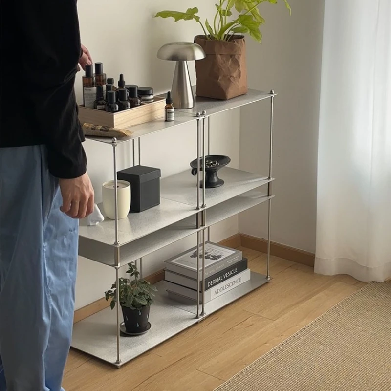 

Shelf Floor Rack Decoration Storage Rack on the wall of the living room