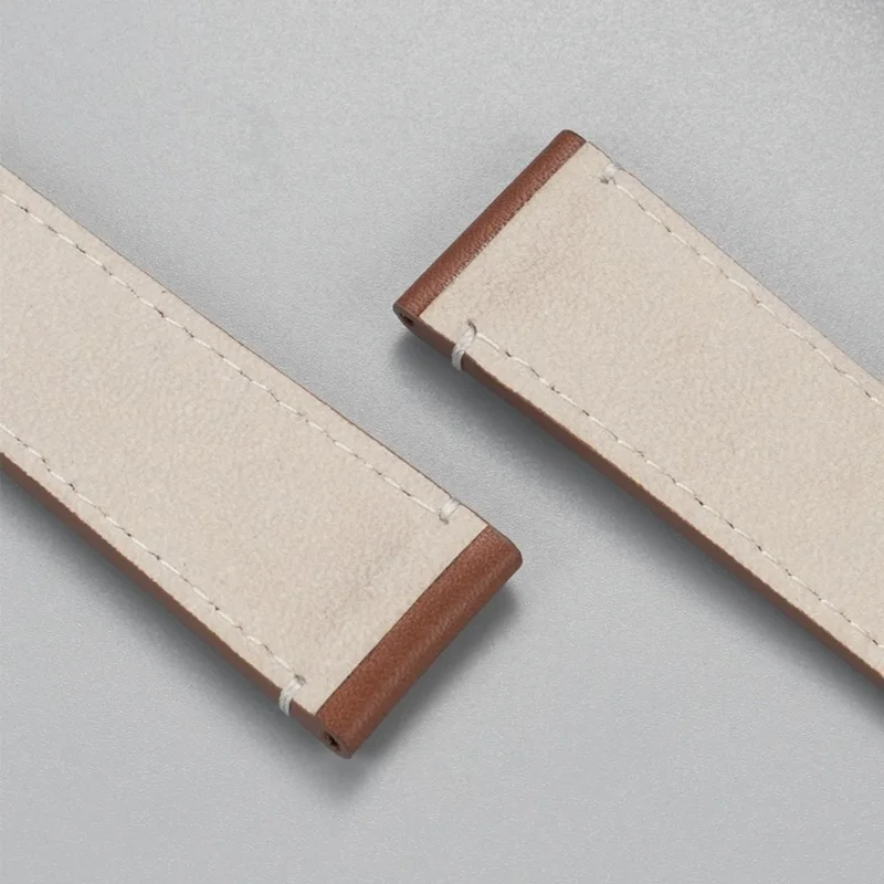 عالية الجودة جلد البقر سوار ل ميدو الملاح M026 سلسلة حزام M026430A الرجال البني 22 مللي متر حزام الساعات أوميغا تيودور حزام