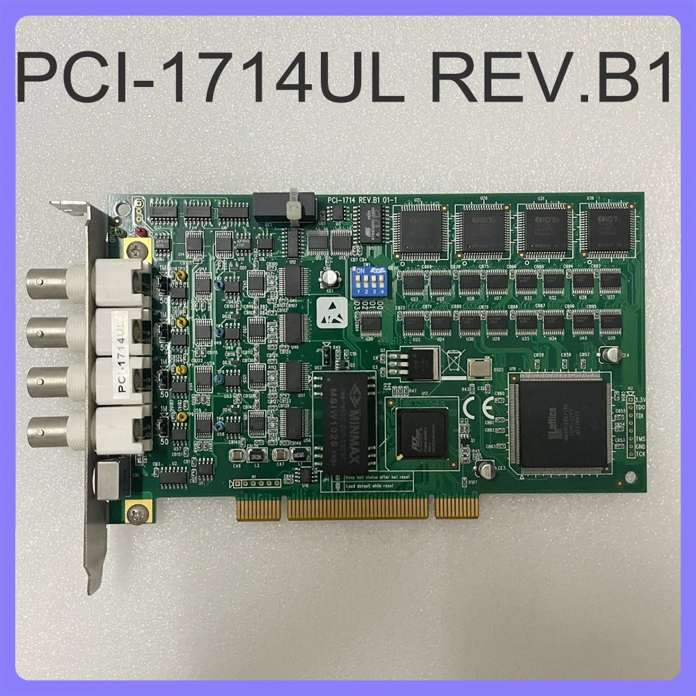 

10 Megabyte 12-Bit 4-Channel Simultaneous Analog Input Capture Card For Advantech PCI-1714UL REV.B1