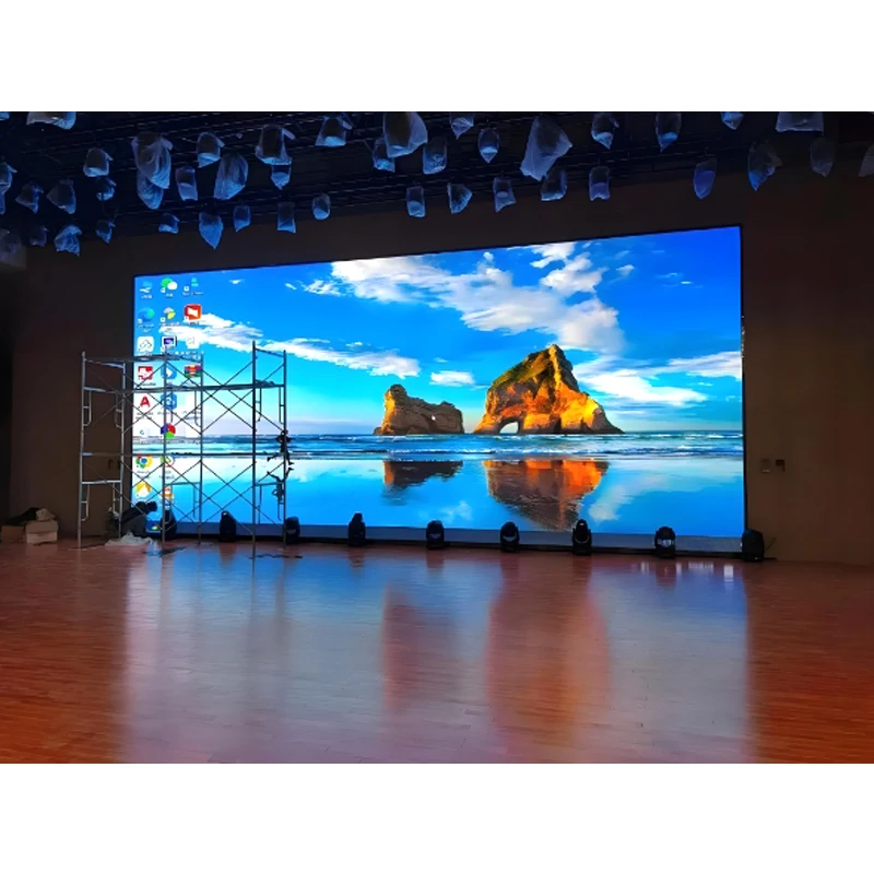 Transparent DisplayChip On BoardCustomized Big Stage Backdrop Display Screen For ConcertCustom Waterproof LED Screens