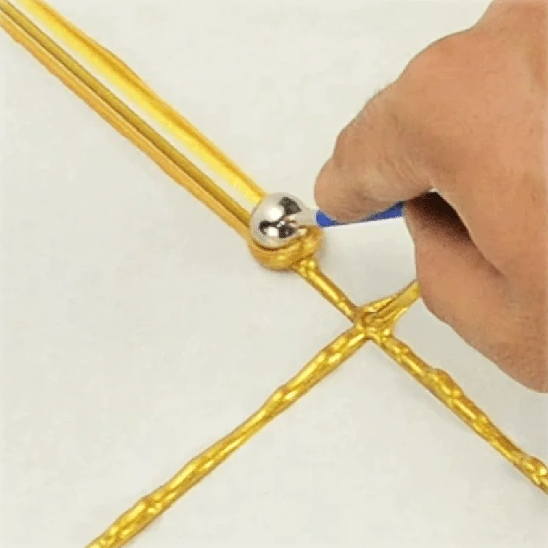 6-teiliges Edelstahl-Set: Fliesenkleber-Entferner und Fugenreiniger für präzise Fliesenreparaturen und Kantenbearbeitung – Detail 6