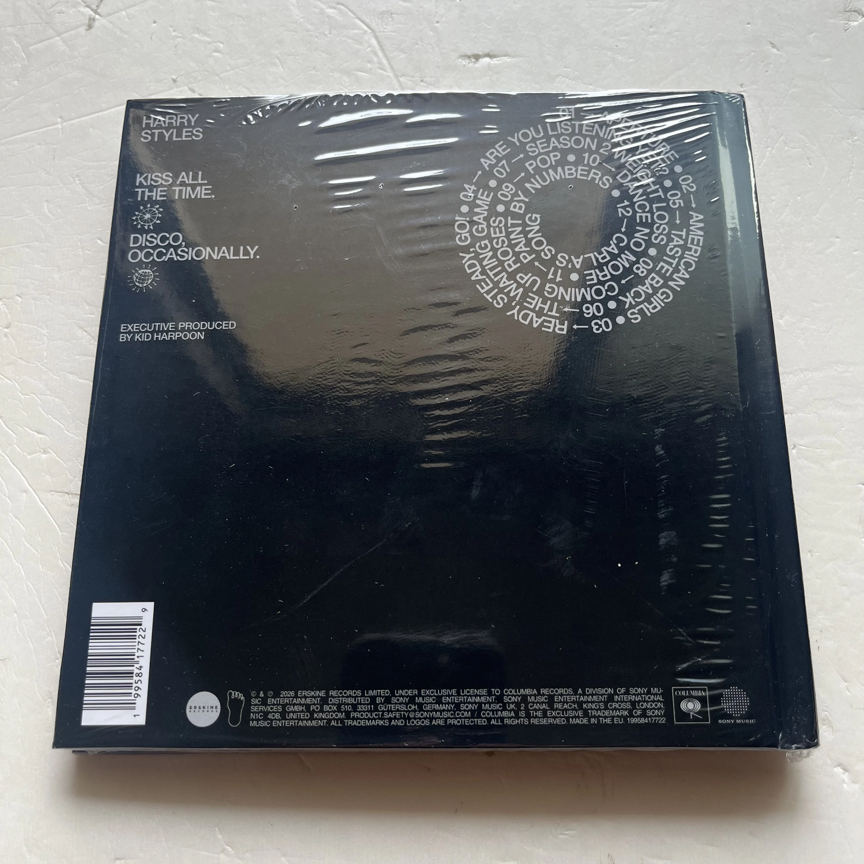 CD de Música del Álbum UK Pop Kiss All the Time Disco Occasionally, Disco de Música Aperture, Música para Cosplay, Walkman, Bandas Sonoras para Coche, Música para Fiestas