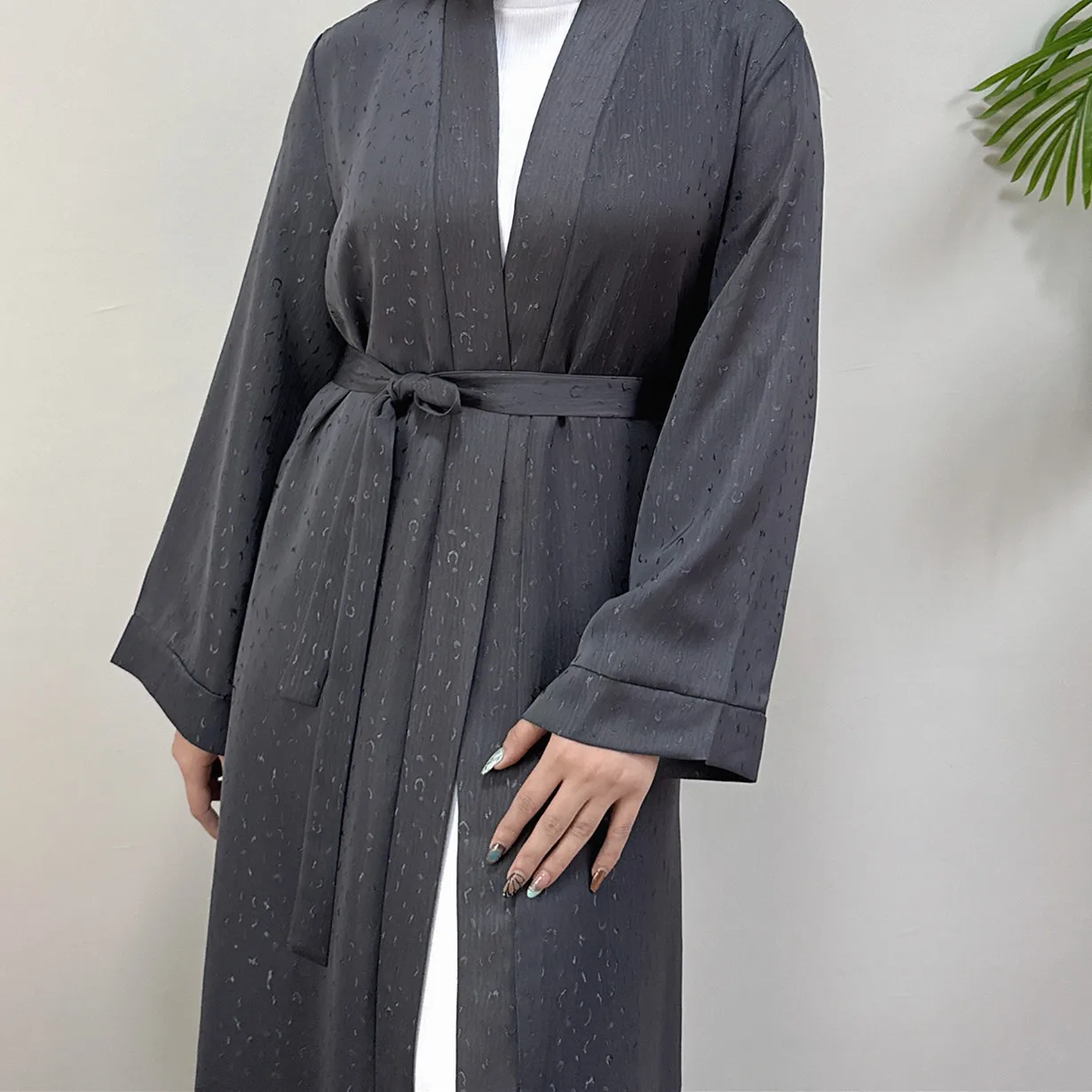 Ramadan luxe dubaï Abaya Jacquard mode musulmane Robe arabe Eid islamique Abayas pour les femmes vêtements de fête turquie Caftan Robe
