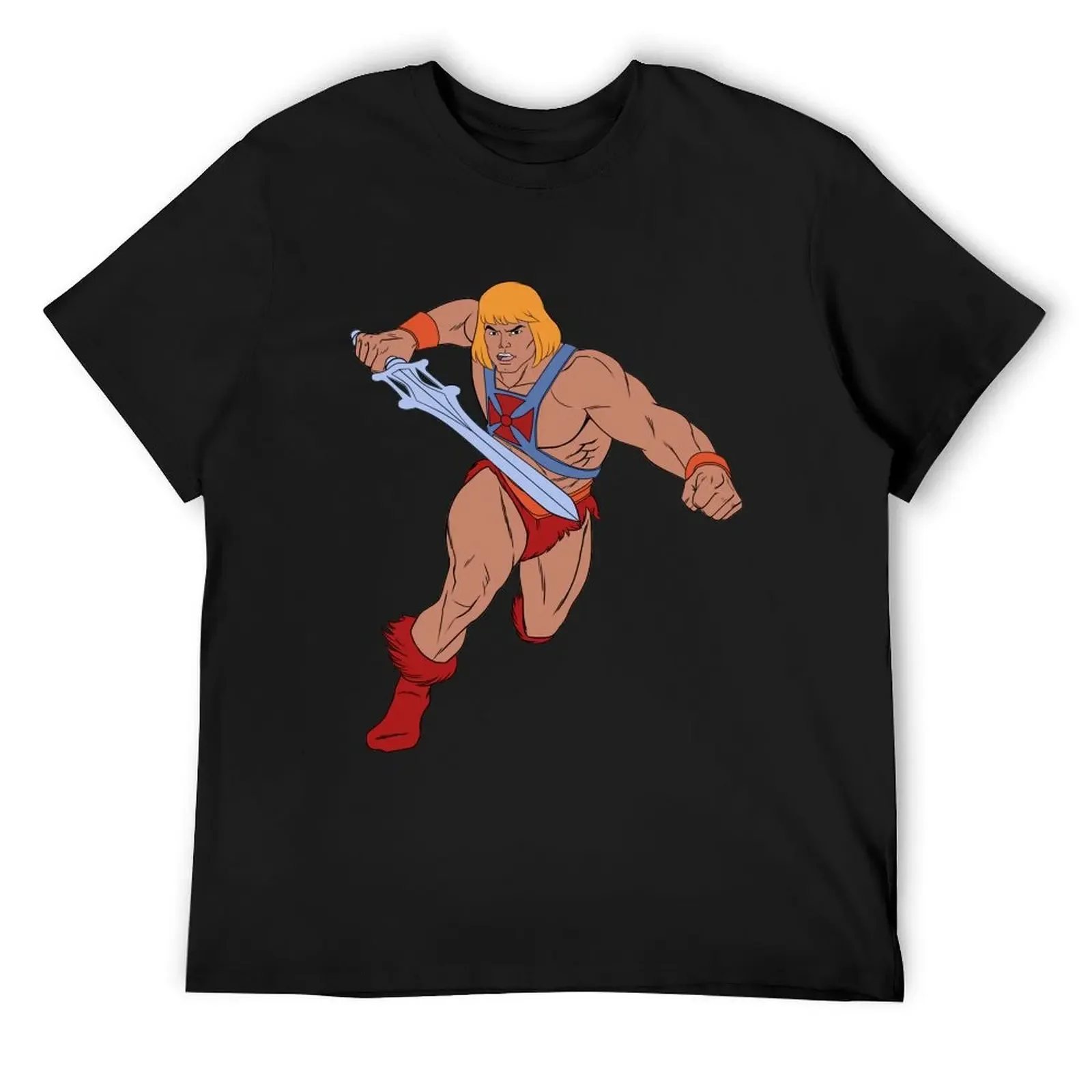 He-man in action Tribute T-Shirt graphic t shirts designer shirts vintage anime shirt t shirt men