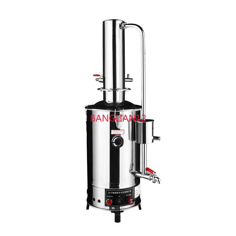 Laboratory stainless steel electric distiller, anti-dry burning and water-cutting automatic control