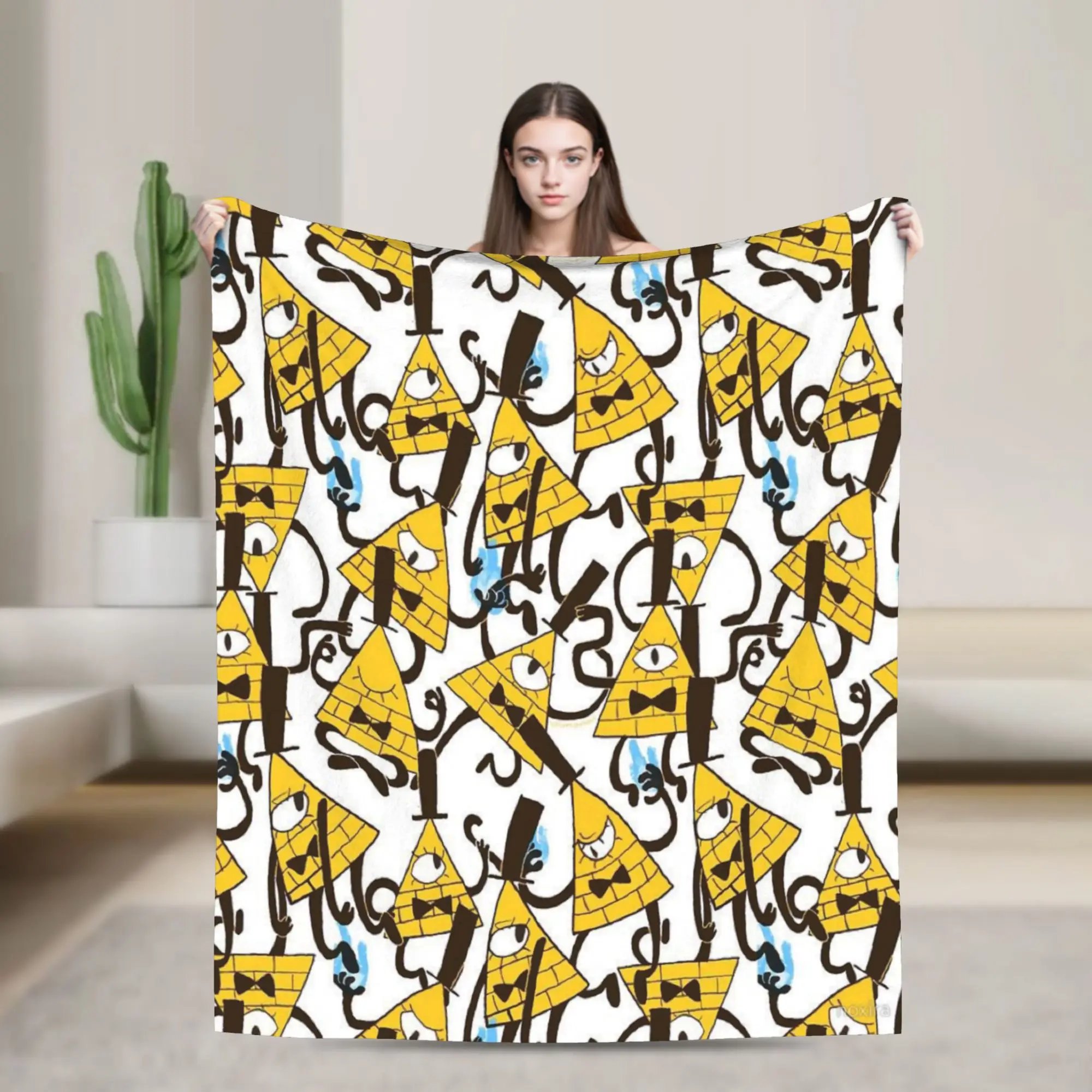 Gravitys Falls Blanket Cozy Soft  Throw Blankets for Couch 50x60 Inch Multiple Sizes Rug Piece