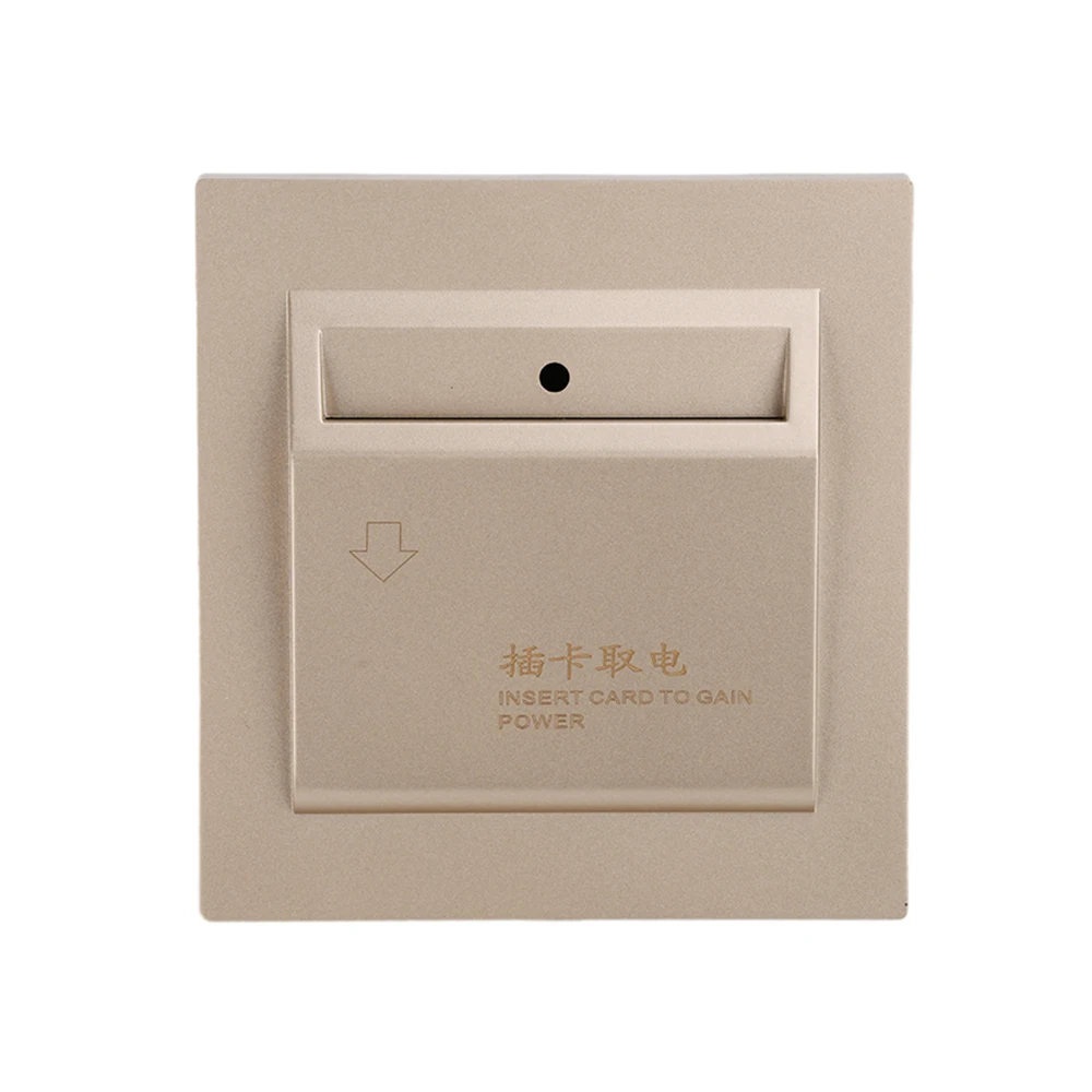 

AC180-250V контроль доступа к карте отеля 40A 3-проводная система карты переключатель контроля доступа к квартире 86-типа энергосберегающий настенный выключатель