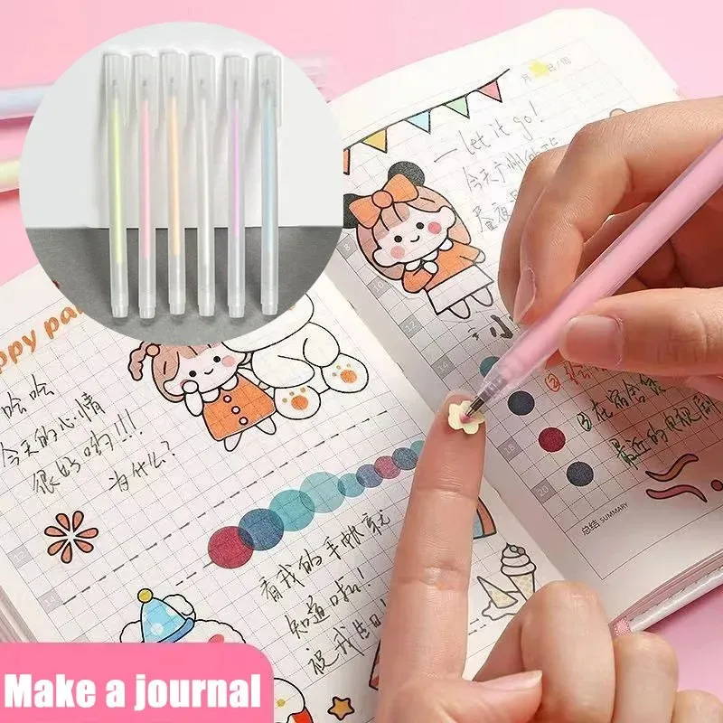 Bolígrafos de Pegamento de Colores Pastel, Pegamento de Secado Rápido para Manualidades, Barras de Pegamento de Alta Viscosidad, Bolígrafos Dispensadores, Adhesivo para Papel, Material Escolar