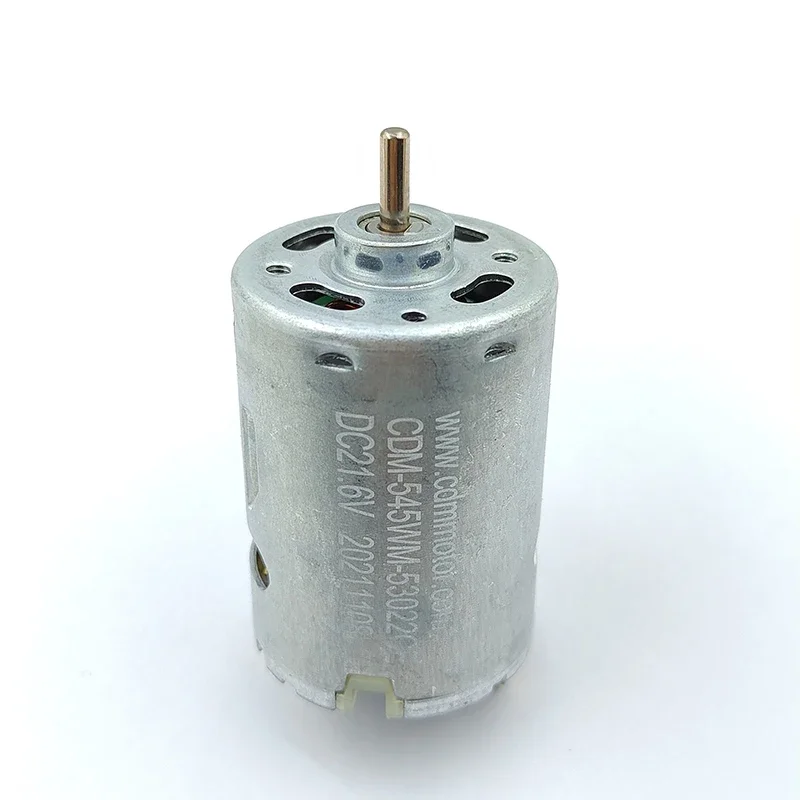 

RS-545 High-Speed High-Power Dual Ball Bearing Micro Electric Motor 36mm 12V-24V 33500RPM for DIY Drill Tool