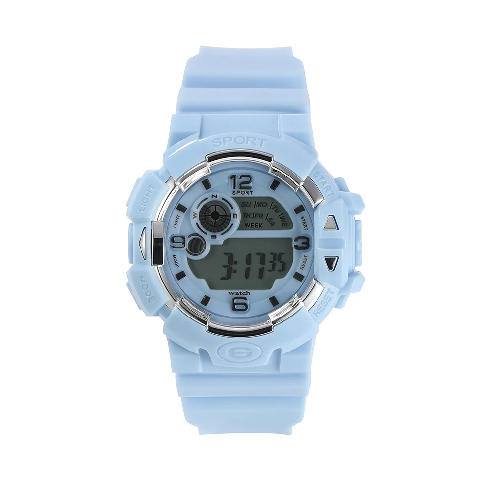 Electronic Watch Middle School Couple Men Women Sports Alarm Clock Glow-in-the-dark Watch