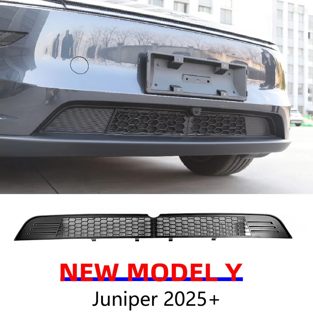 For Tesla Model Y Juniper 2025 Anti-insect Front Grill Guard Grille Inserts Mesh Launch Air Inlet Vent Cover Bumper Accessories