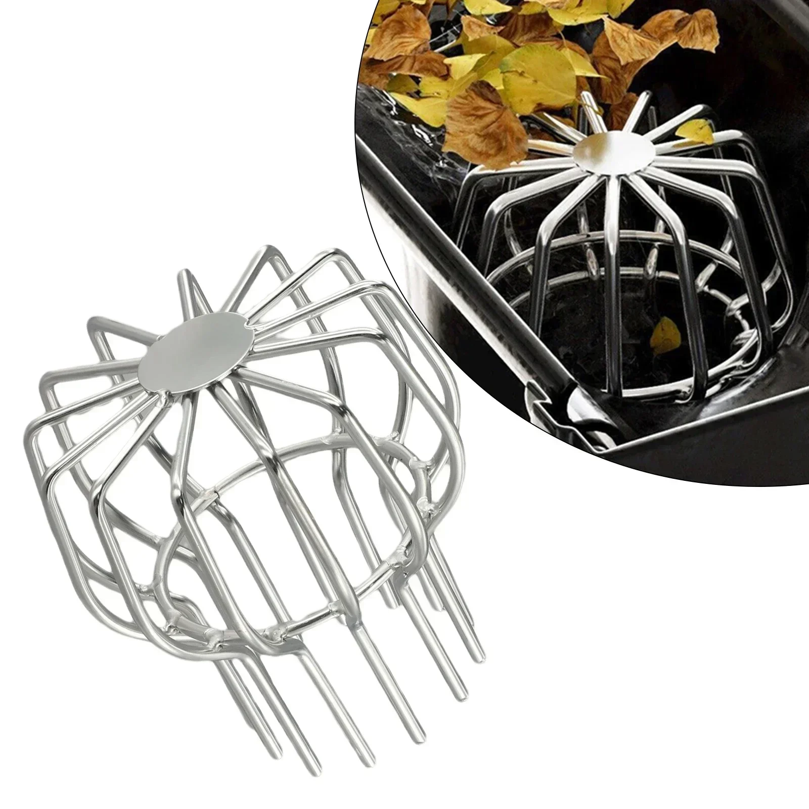 

Желоб из нержавеющей стали, противозасоряющаяся сетка, практичная водосточная труба, подушка безопасности, защитная сетка, фильтрующая сетка, защита от засорения