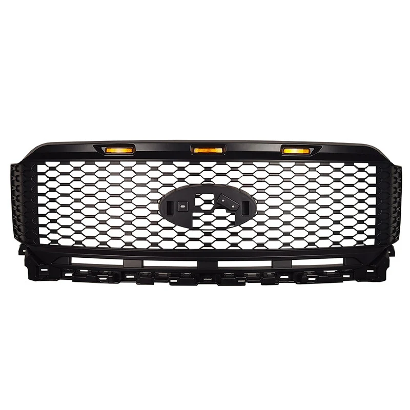 

front face of pickup truck is suitable for21+F150Raptor-style car light front grilleF150China
