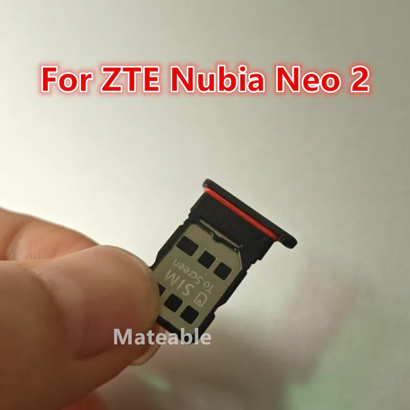 

Слот для SIM-карты Neo2 для адаптеров ZTE Nubia Neo 2, держатель гнезда, лоток для чипа, корпус ящика, запасные части