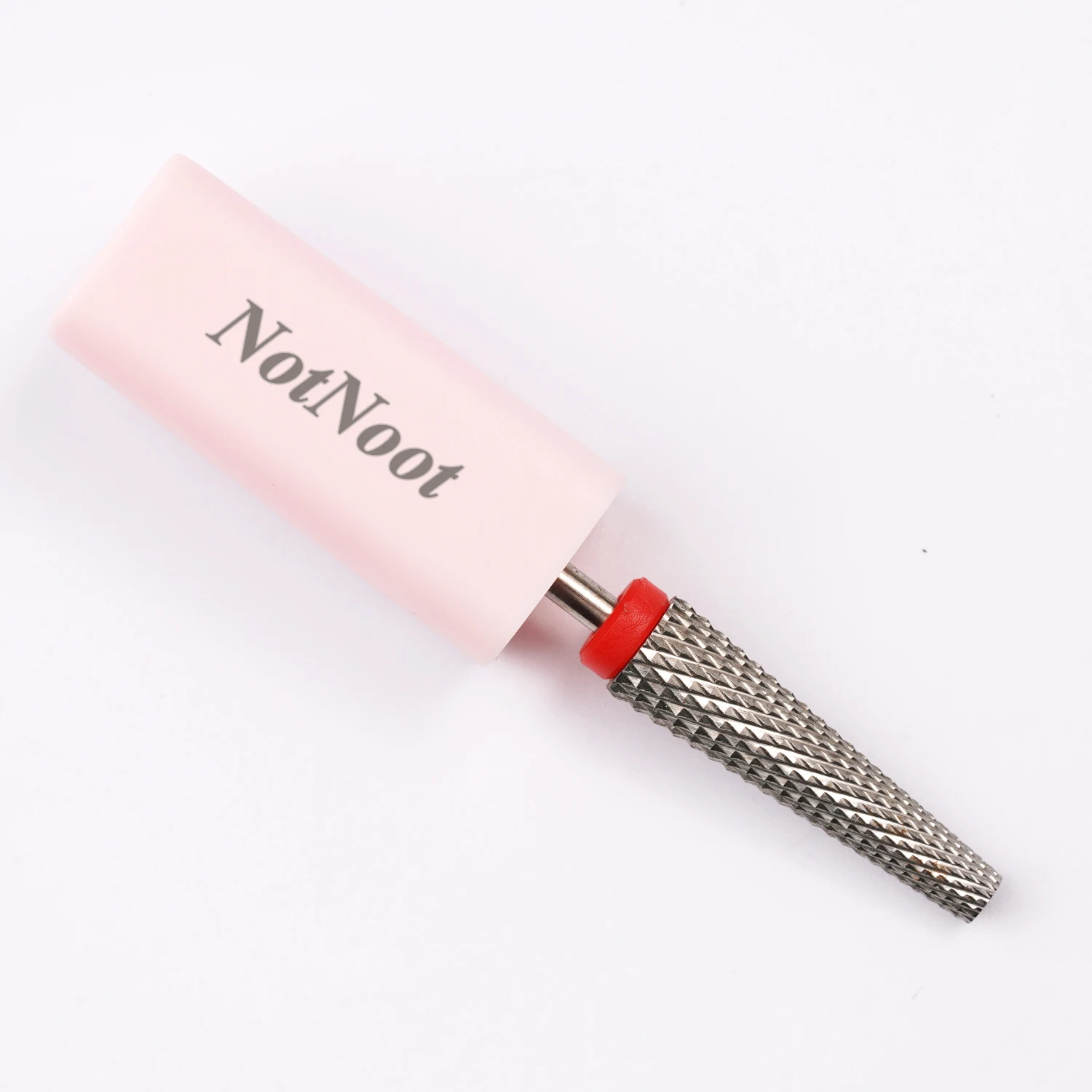 NotNoot Super Long 3 in 1 Nail Drill Bits Professional 3/32'' Stainless Steel Bits Two Way Rotate Advanced Safety Bit