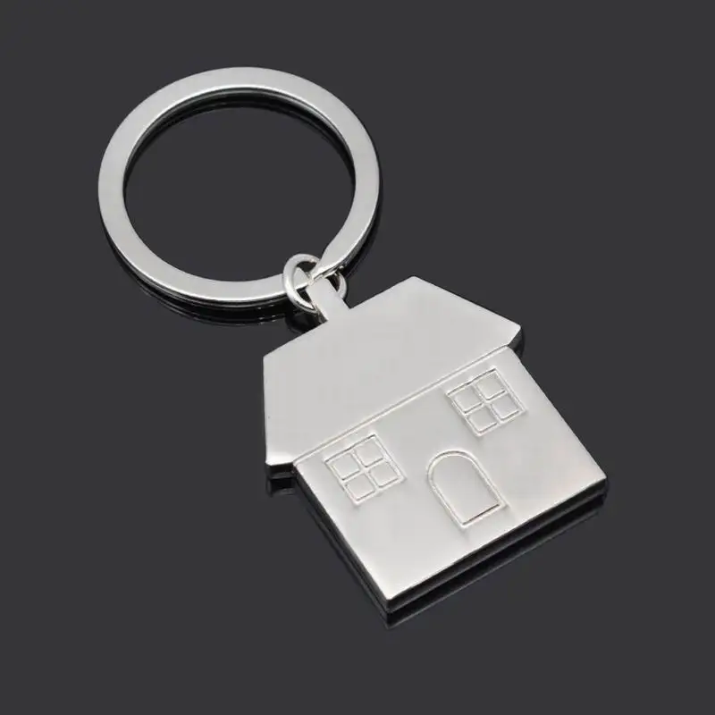 2024 New Men Cute Cartoon House with Window keychain women cute Key chain Bag charm for party best gift Jewelry