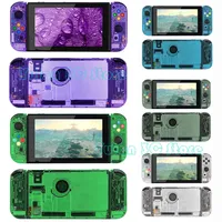 6 Colors Nintend Switch DIY Replacement Housing Shell Transparent Case for Nintendo Switch Game Console & Joycon Accessories