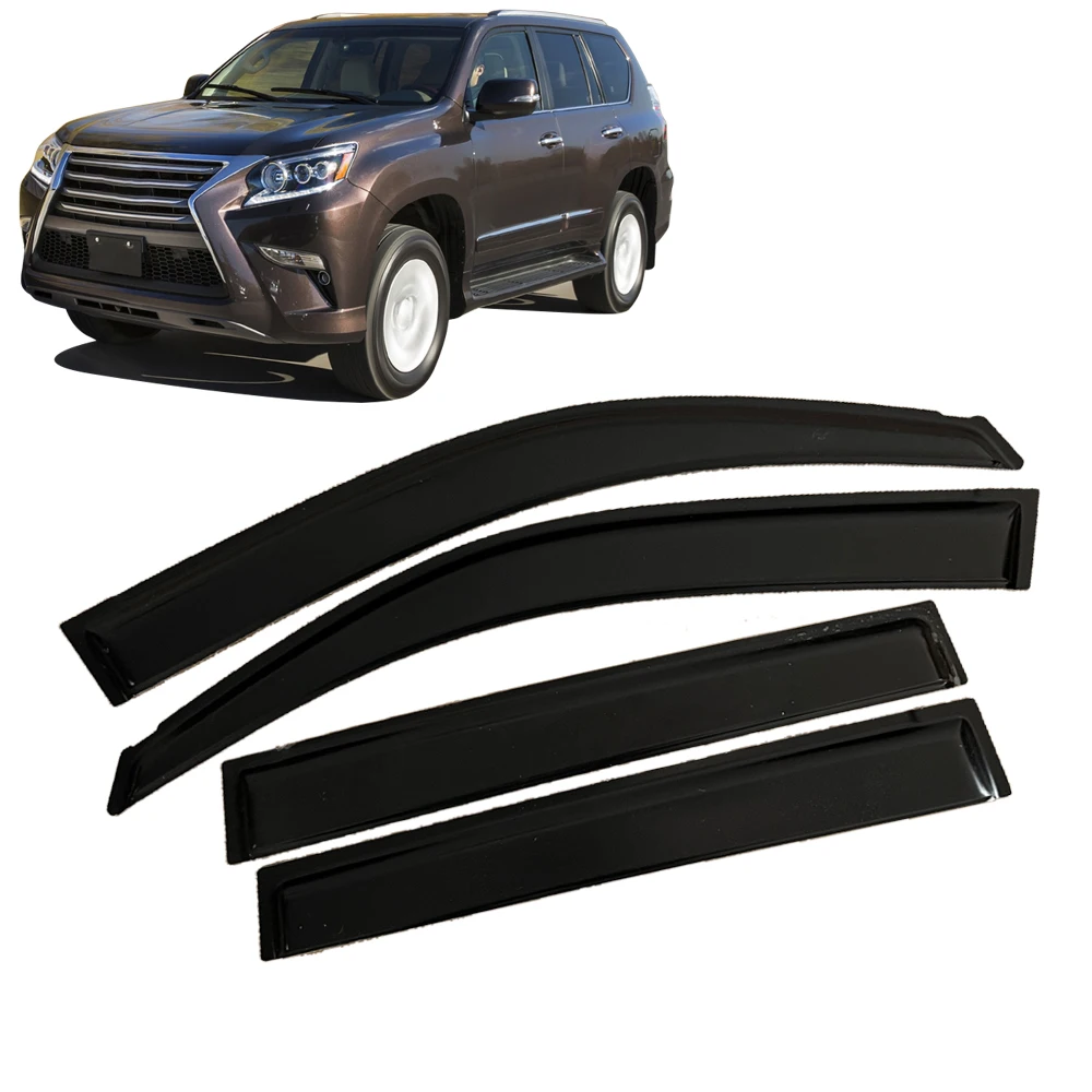 

Window Visor for Lexus GX460 J150 2010 2011 2012 2013 2014 2015 2016 2017 2018 2019 2020 2021 Wind Deflectors Rain Guards Door