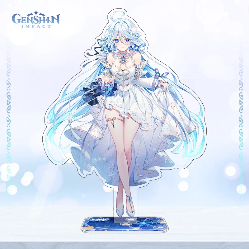 

Anime Genshin Impact Cosplay Cartoon Acrylic Standing Sign Guideboard Table Decoration Accessories Ornaments Xmas Birthday Gift