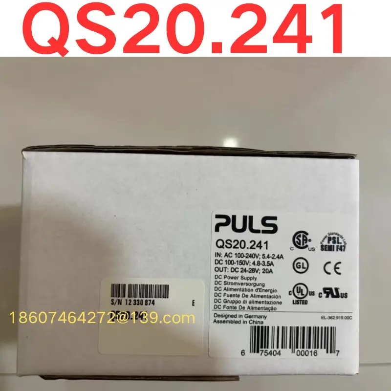 Brand New Switching Power Supply QS20.241 - High Efficiency Stable Voltage Converter for Electronics