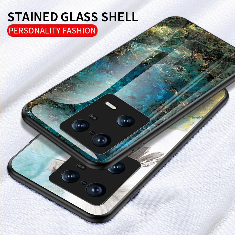 For Xiaomi Mi 13 12 11 Pro Case Luxury Marble Grain Hard Tempered Glass Protect Back Cover For Xiaomi Mi 12T 11T Pro 12X 12 Lite