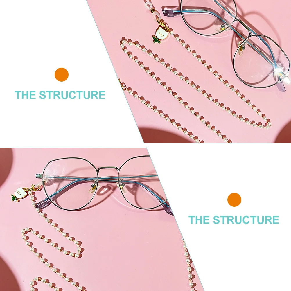 

Eyeglass Chain Necklace Glasses Strap For Women Mask Holder Around Neck Sunglasses String Fashion Office School Travel Outfits