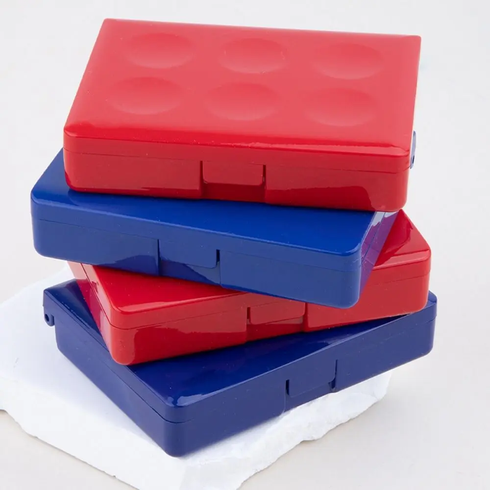 أدوات الرسم 12/24 شبكة صندوق ألوان مائية صغير فارغ المحمولة اللوحة صندوق الصباغ 1 مللي الفنان السفر رسم لوحة الفنان استخدام #2