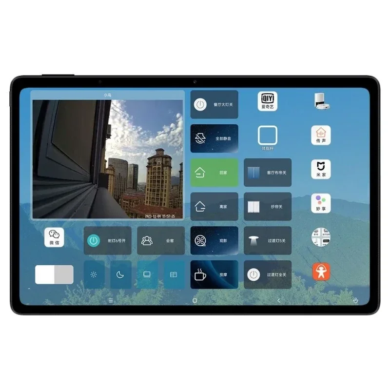 Smart home, tablet central control screen, visual camera, real whole house intelligent control