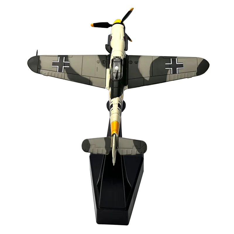 1:72 1/72 Scale WWII German Fighter Messerschmitt BF109 BF-109 Me-109 Diecast Metal Airplane Plane Aircraft Model Toy Child Gift