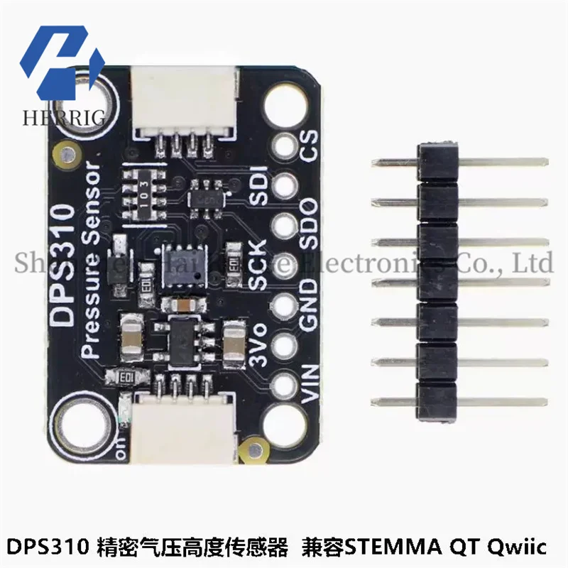 

DPS310 precision pressure altitude sensor compatible with STEMMA QT Qwiic