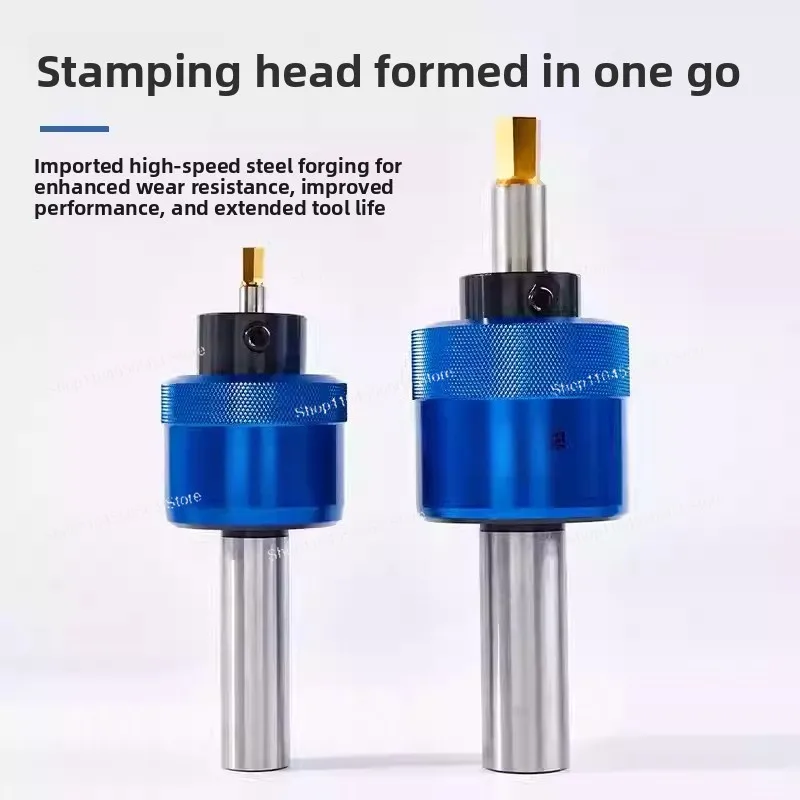 Morse Taper Shank 8.0/16.0mm Hexagonal Squareal Rotary Broach Punch Holder CT08/CT16 British MTA2/MTA3 for Lathe