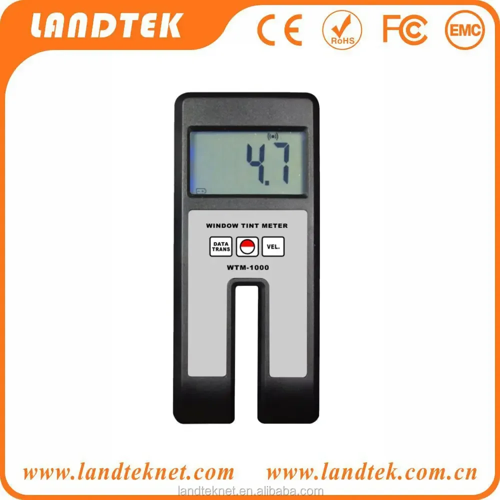 LANDTEK Digital Window Tint Tester & Window Tint Film Car & Transmission Meter WTM-1000