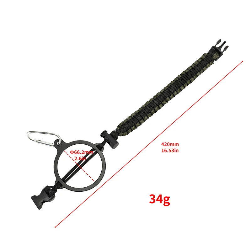 حزام مقبض زجاجة ماء متعدد الوظائف ، حبل مضفر ، محمول ، تسلق الجبال ، أدوات تخييم ، حزام أكواب خارجي