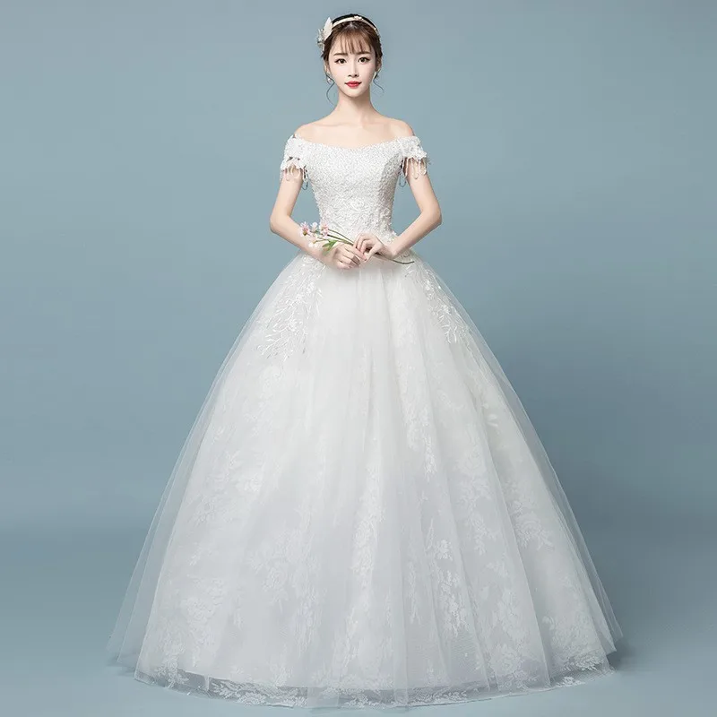 

New one-shoulder floor-length studio event dress