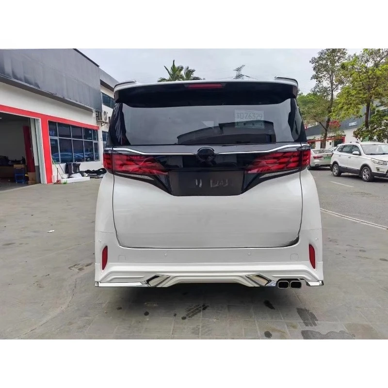 Car Accessories Full Set Exterior Modification Kits For Toyo Ta Alphard 30 Series 2016 Upgrade To For Alphard 40 Series 2024 Bod view 5