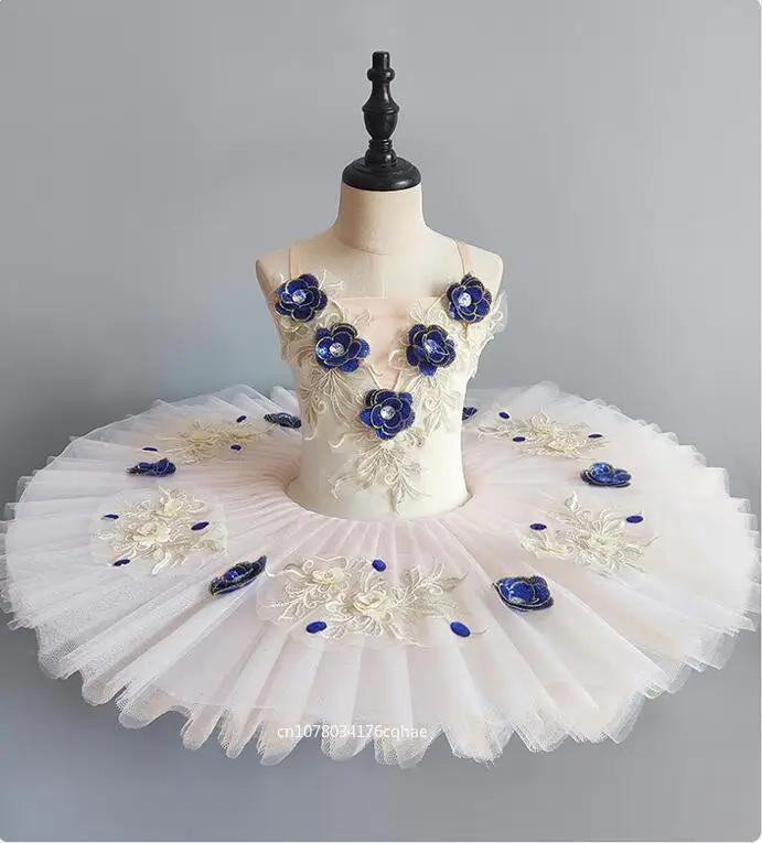 

New Style Professional Ballet Tutu For Girl Pancake Tulle Platter Performance Tutus For Kids Ballet Tutu Dress For Girls