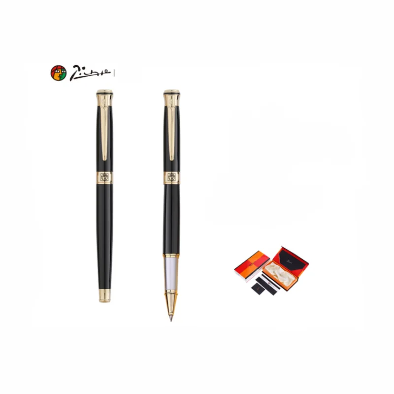 

1Pcs Pimio 903 Black Gold White Red Green Blue Purple 0.5mm Ink Pen Gift Box Set School Student Supplies Stationery