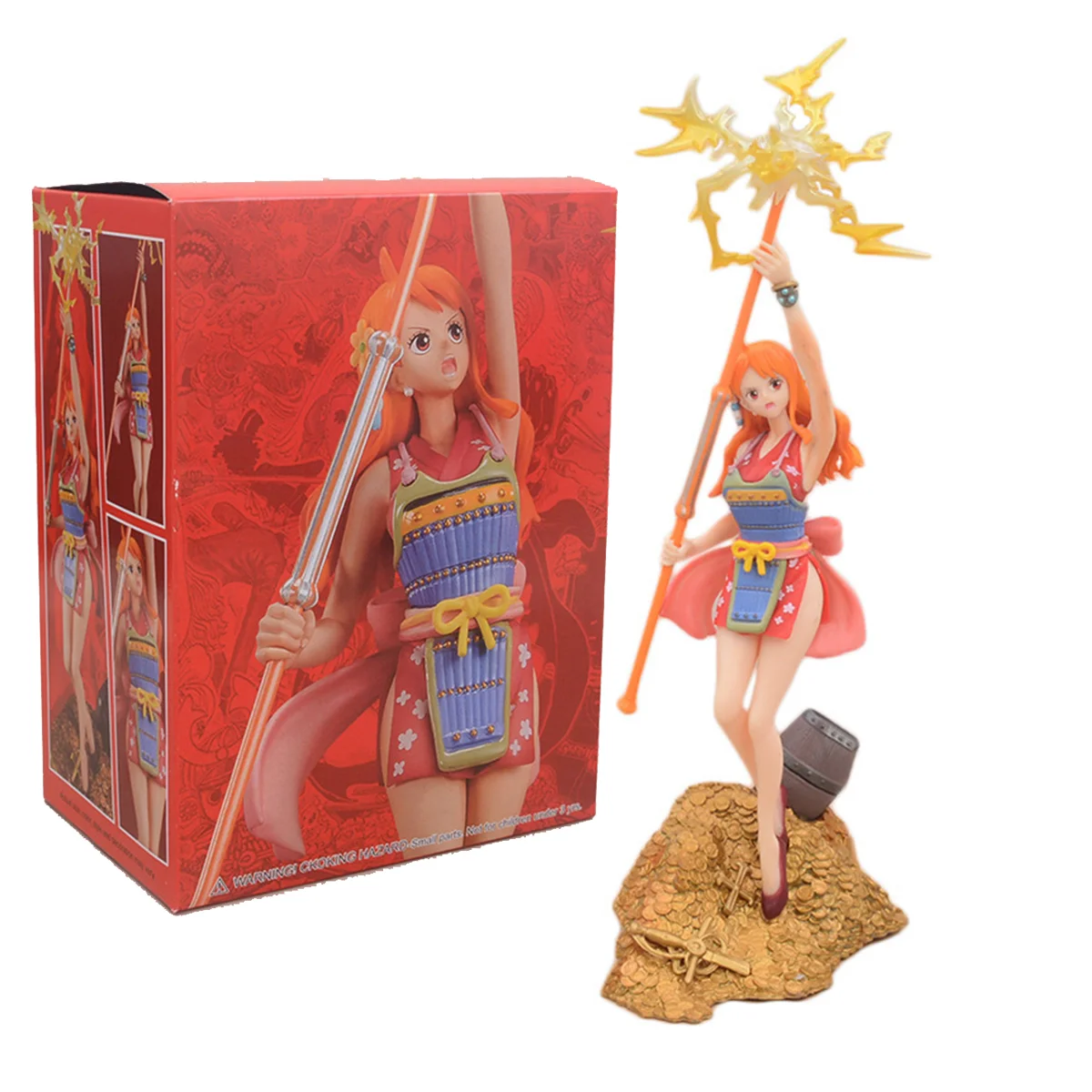 Figura de acción de Anime de One Piece Nami, modelo de juguete Diva Stick, colección de regalo de Luffy, figura Sexy, 23CM