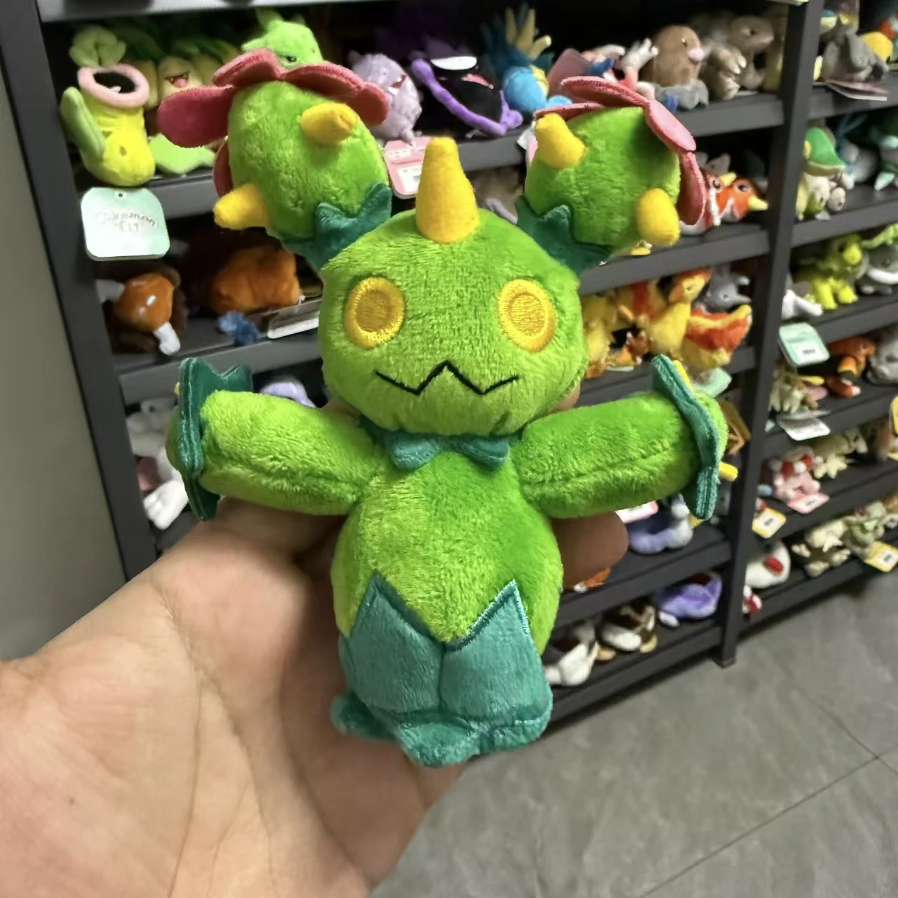 Janpanese Version Pokemon Fit Series Maractus Plush Toy Doll Children Cute Soft Birthday Christmas Gifts Car Decoration