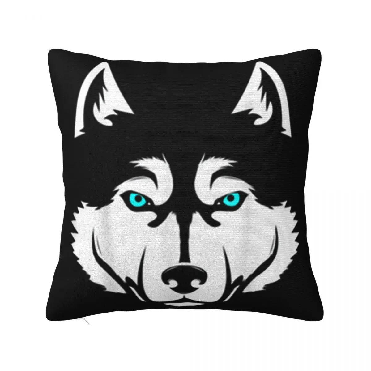 Funny Husky Halloween Costume Siberian Funny Face Mom Daddy Casual Fitness Summer Style Pillow Case