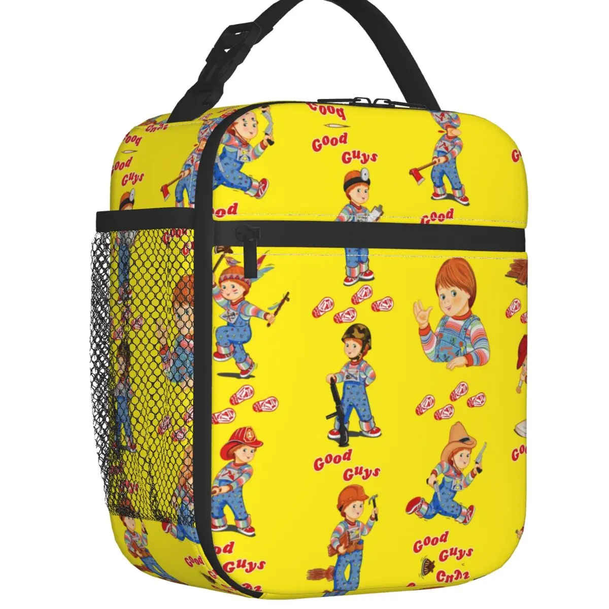 

Custom Good Guys Lunch Bag Women Thermal Cooler Insulated Lunch Box for Kids School